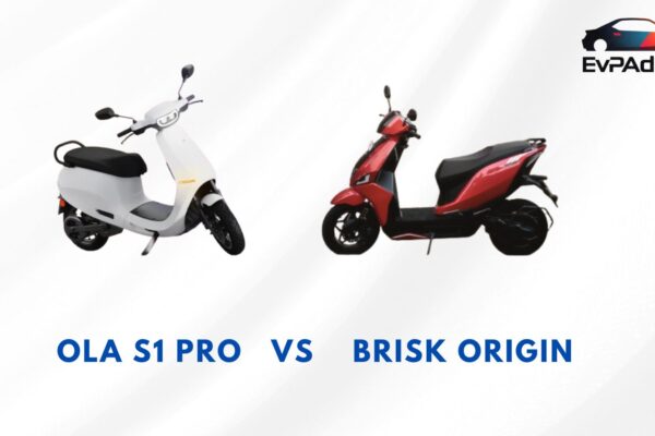 Brisk Origin vs Ola S1 Pro comparison showcasing the design, features, performance, and range